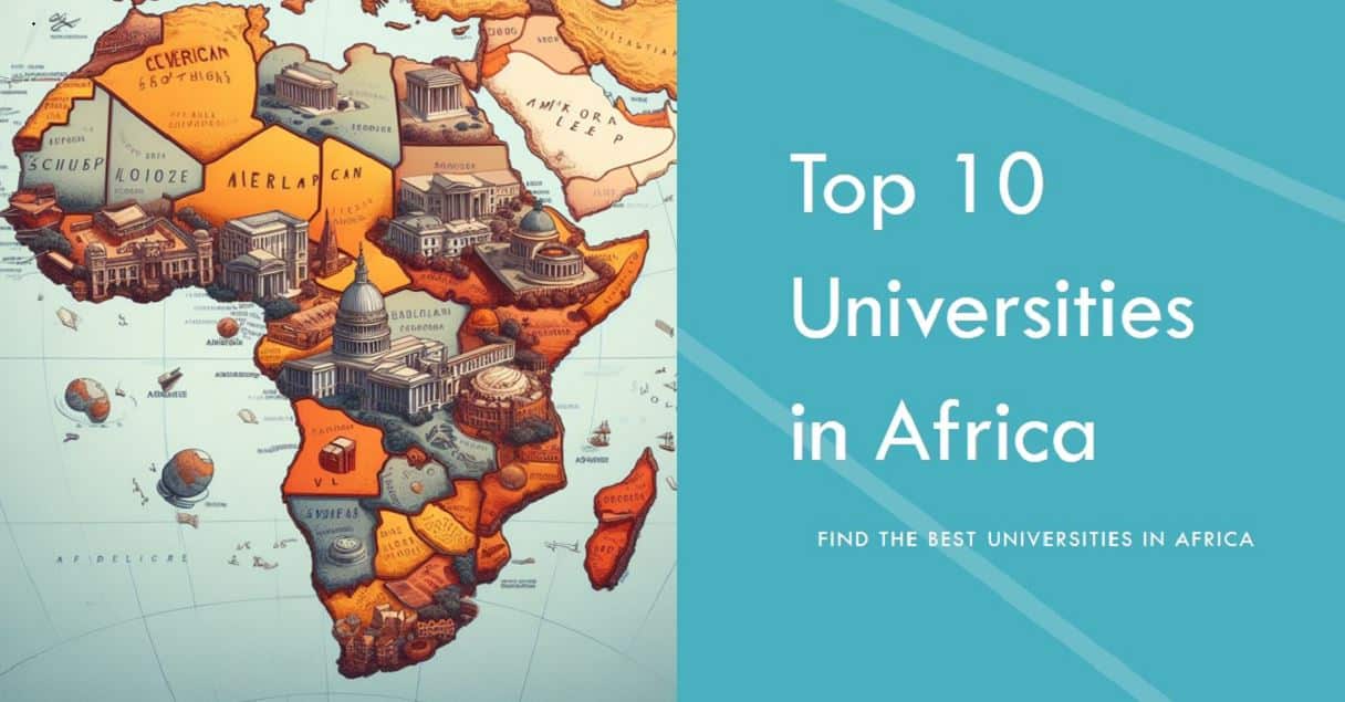 TOP 10 BEST UNIVERSITY IN AFRICA visual data 2