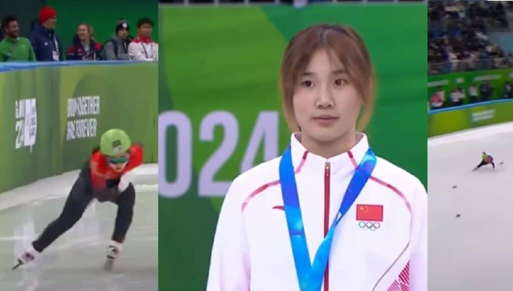 Jing Ru Yang Yang Jingru 'Crazy Strategy' Wins Speed Skating Gold at Gangwon 2024 ...